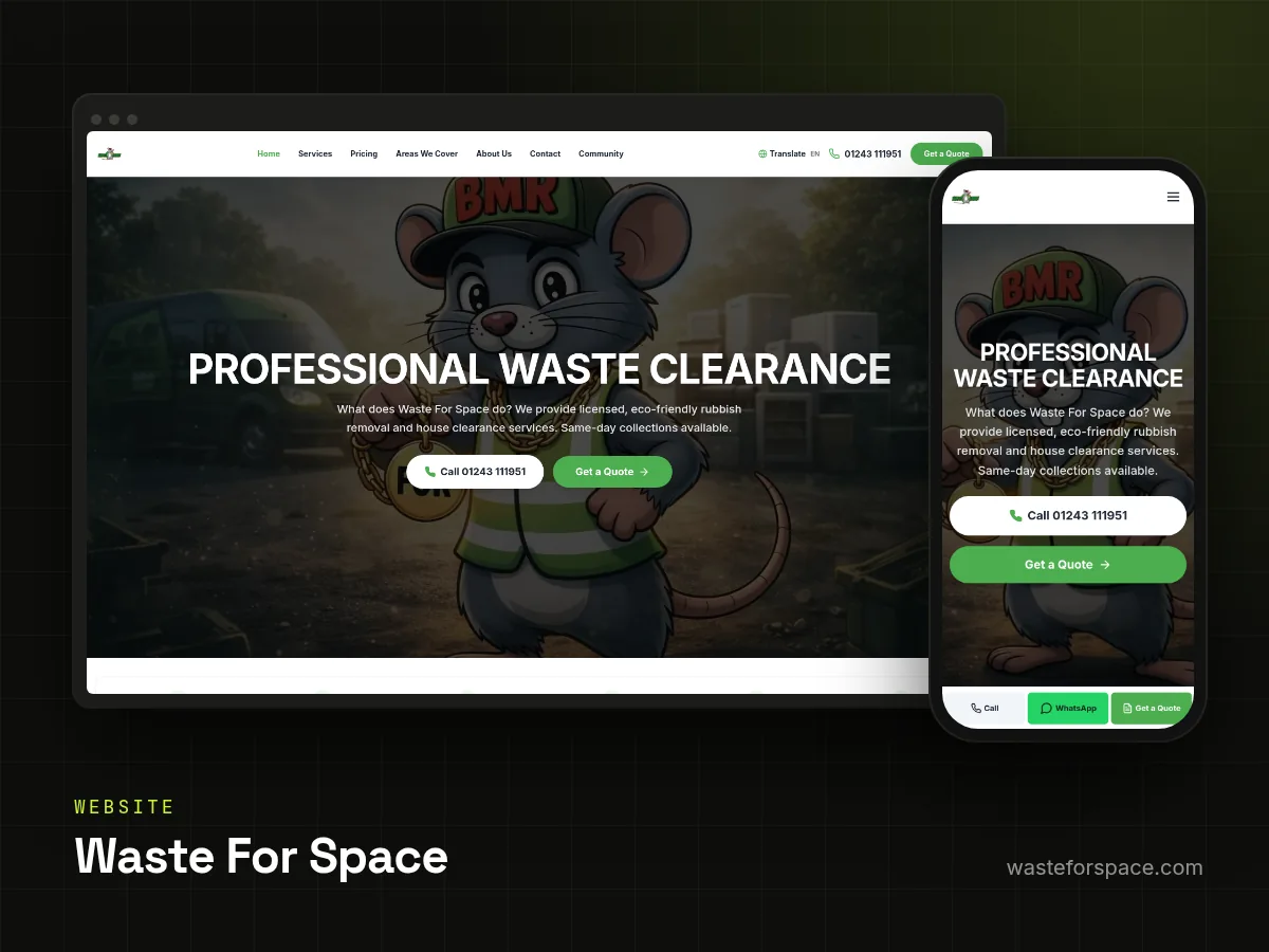 Waste For Space